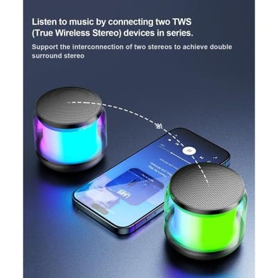 Portable  RGB S100 Mini Wireless  Bluetooth Speaker_img_5