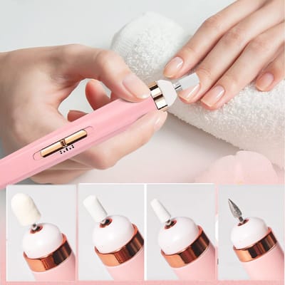 Rechargeable Nail Drill Portable Manicure Pedicure Kit Set_img_4