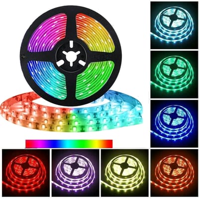 Waterproof 16 Color Music Sync RGB Strip Light 5M_img_3