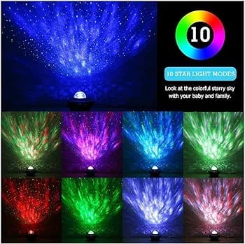 Galaxy Projector Star Starry Sky LED Night Light_img_1