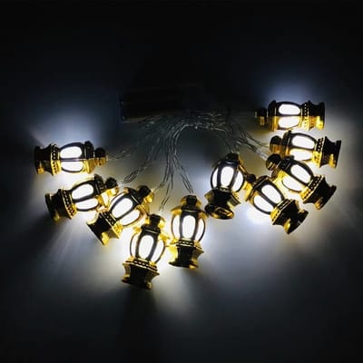 20 LED Golden and Multicolor String Fairy Light_img_6