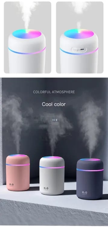 USB Colourful Humidifier Portable with Flavour_img_2