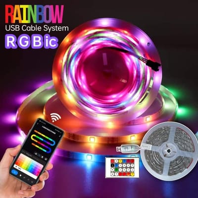 Waterproof 16M Dream Colour RGBW Apps & Wi-Fi Control Strip Lights 5M_img_4