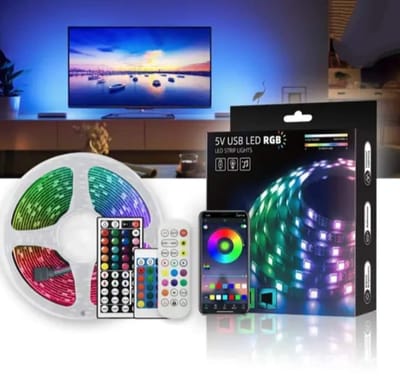 16M Colour USB RGB Strip Lights for Tv (Apps & IR control )_img_0