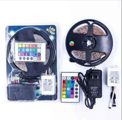 Waterproof 4 Colour RGB Strip Light 5 Meters_img_0
