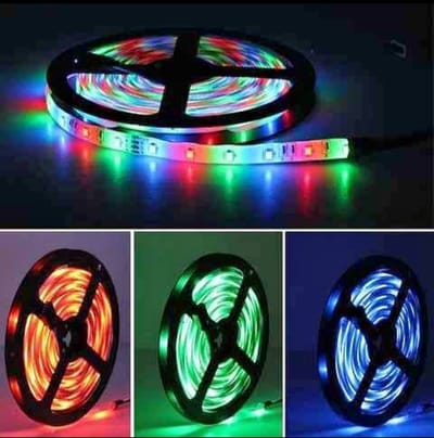 Waterproof 4 Colour RGB Strip Light 5 Meters_img_2