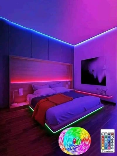 Waterproof 16 Colour RGB Strip Light 5 Meters_img_4
