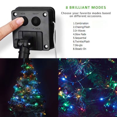 100 LED Outdoor Solar String Lights Waterproof_img_6