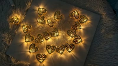 20 LED Love Shape Metal  Fairy Light_img_1