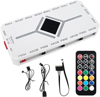 ARGB Controller 5V 3Pin ARGB Fan Hub 9 Port_img_5