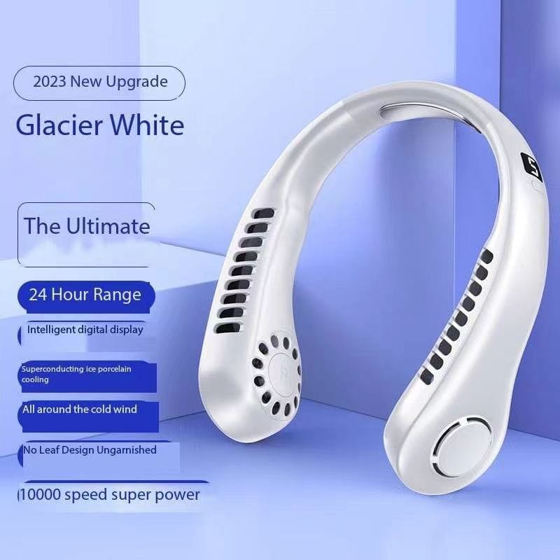 Portable USB Hanging Neck Fan