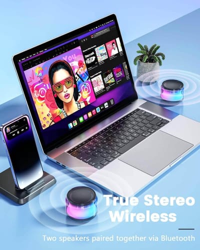 Portable RGB S100 Mini Wireless Bluetooth Speaker_img_4