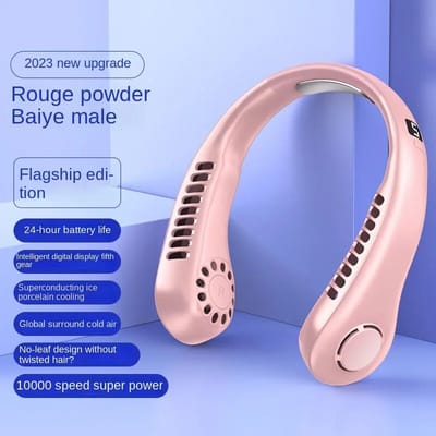 Portable USB Hanging Neck Fan_img_1