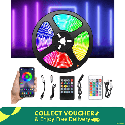 16M Colour USB Smart RGB Strip Lights 3.5M-10M_img_1