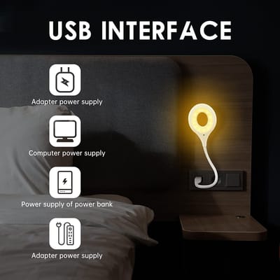 Voice Control USB Direct Plug Portable Lamp Led Desk Lamp_img_2