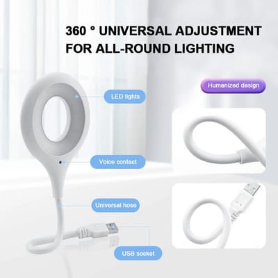 Voice Control USB Direct Plug Portable Lamp Led Desk Lamp_img_5
