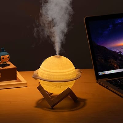 Portable Colorful Ambient Light Planet Humidifier_img_6