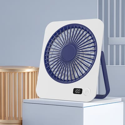Ultralight Tabletop Low Noise Mini Foldable Portable USB BLDC Fan_img_4