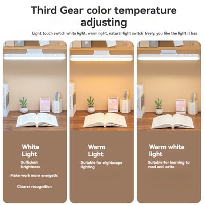 Magnetic LED Rechargeable Desk Lamp Remote & Touch Control_img_4