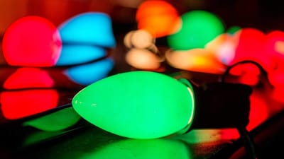 14 Feet Multicolor Auto Blinking Almond Shape Rose LED Light_img_2